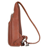 PIQUADRO - Monospalla in pelle Black Square Nero