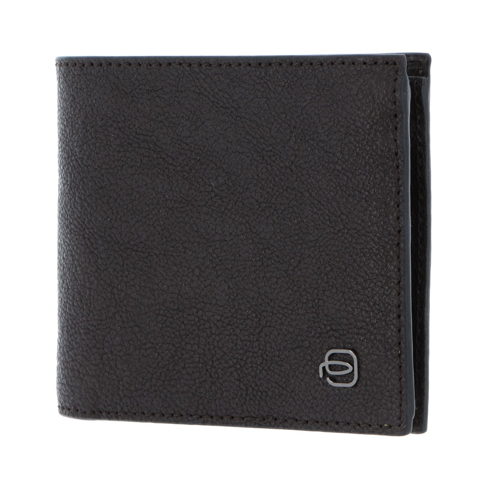 PIQUADRO -Portafogli B3 con porta monete con zip e portadocumenti, Testa di Moro