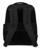 PIQUADRO - Zaino porta pc 14 '' in tessuto, Nero