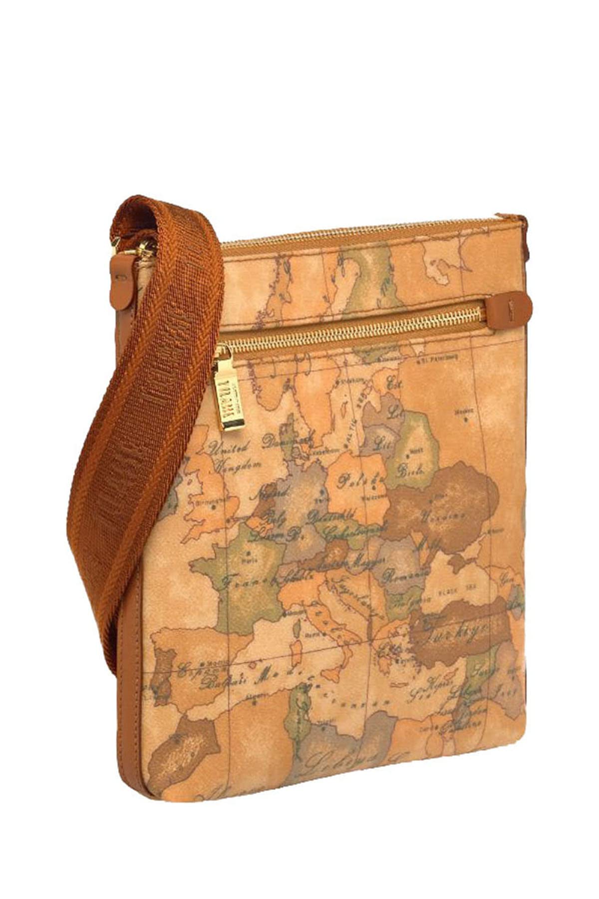 Alviero Martini - Bandoliera media Geo Classic D083, Beige