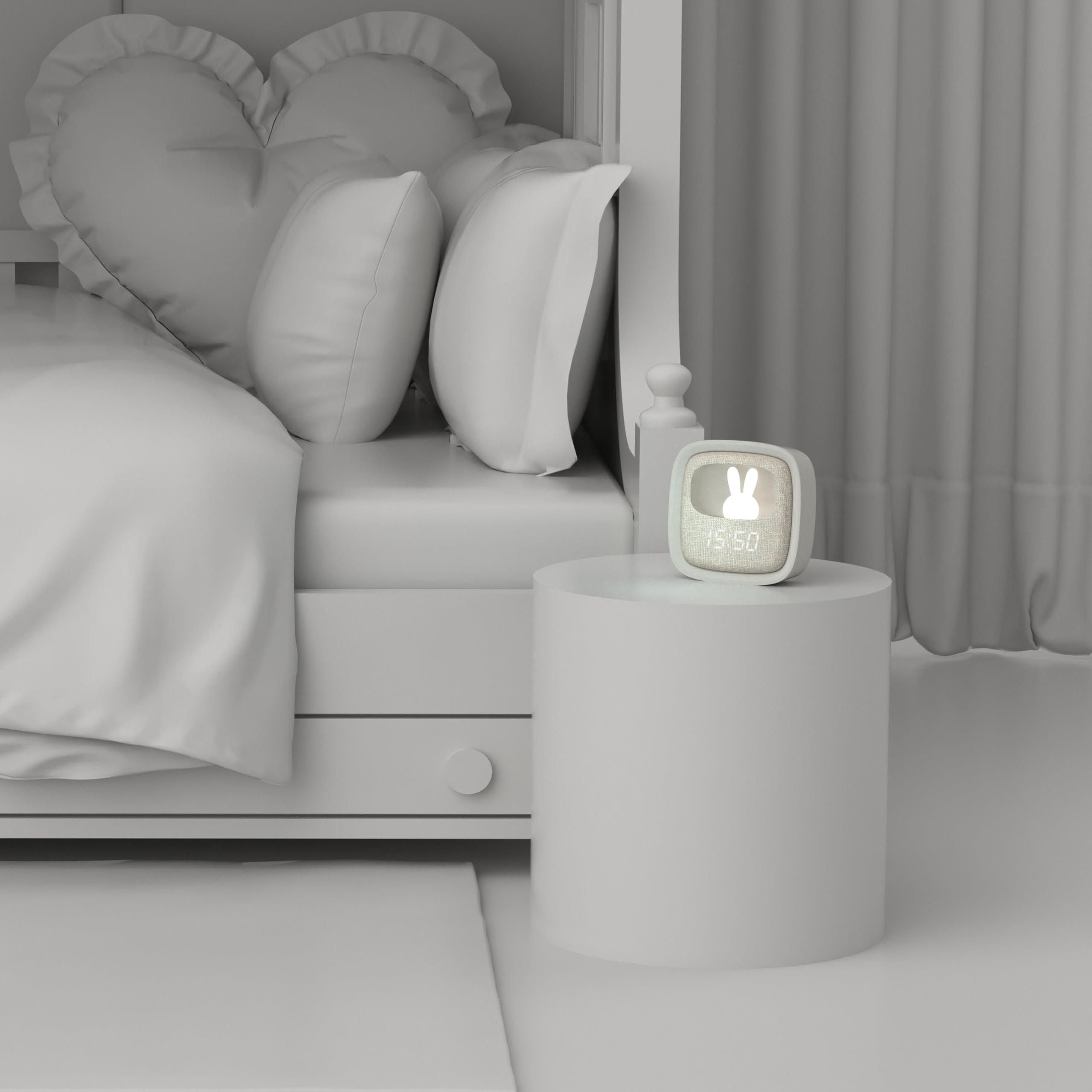 MOB - Sveglia e luce notturna, Billy Grigio