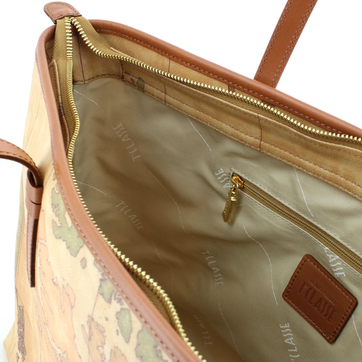 Alviero Martini - Borsa shopper grande Geo Classic D007, Beige
