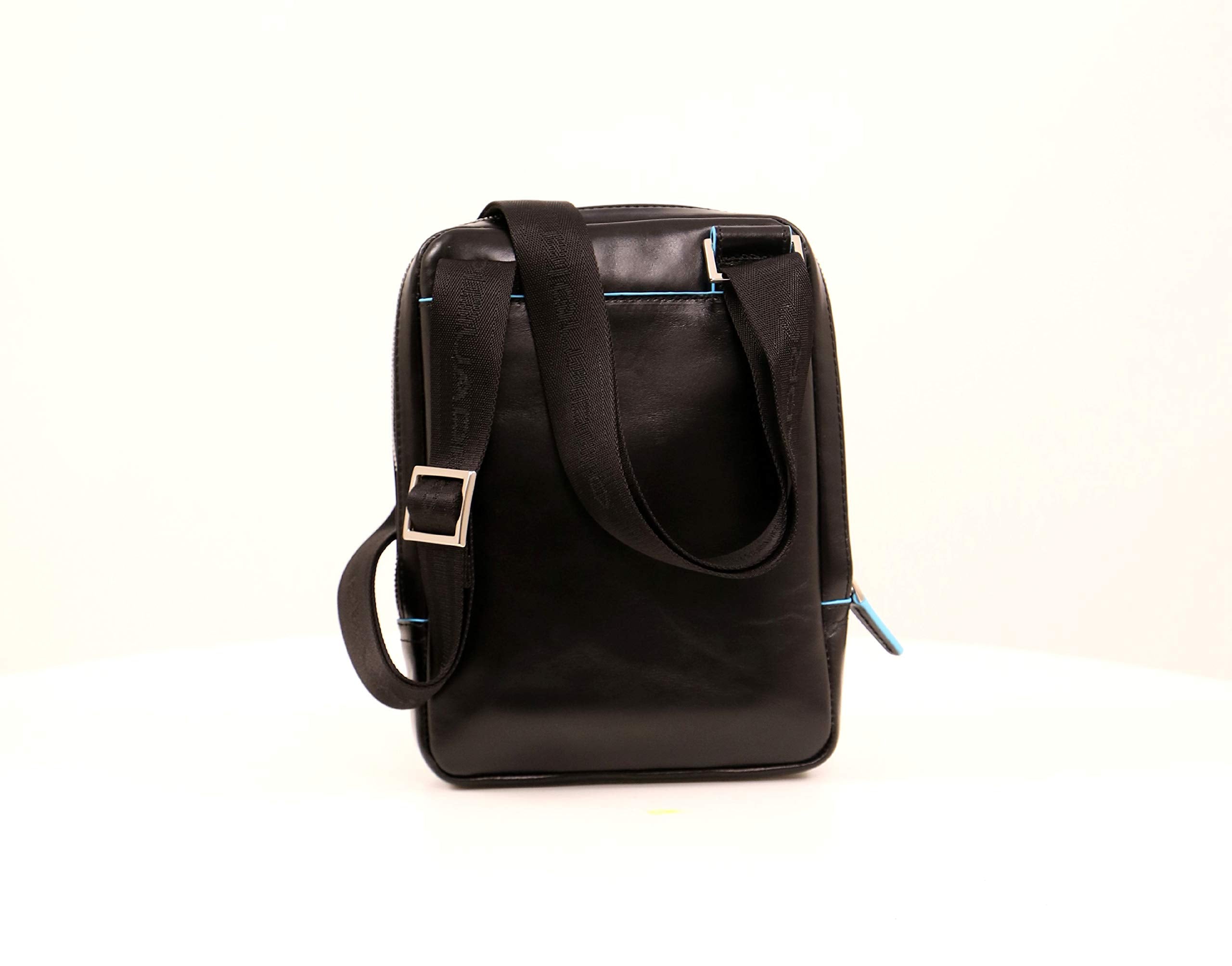 PIQUADRO - Borsello organizzato porta iPad Mini Blue Square Nero