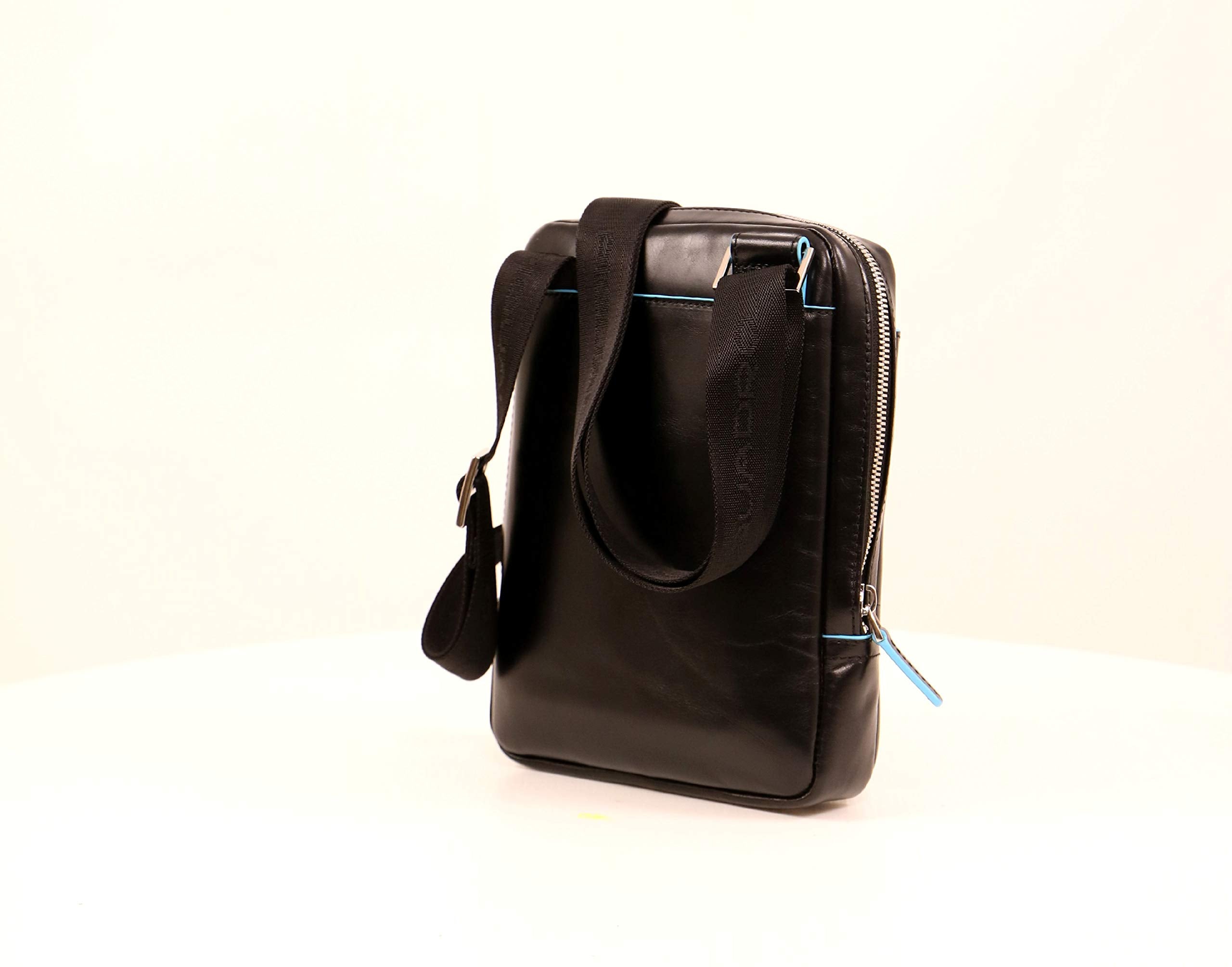 PIQUADRO - Borsello organizzato porta iPad Mini Blue Square Nero