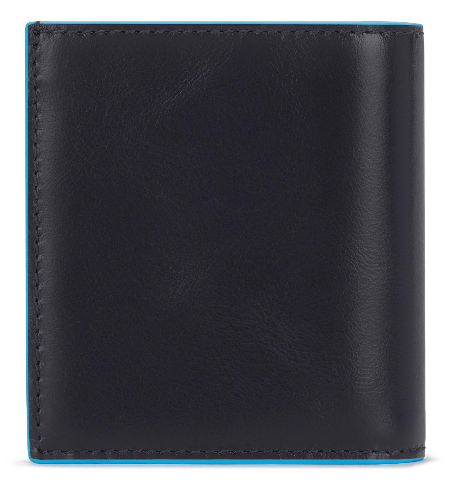 PIQUADRO - Portafoglio uomo verticale con portamonete, Nero