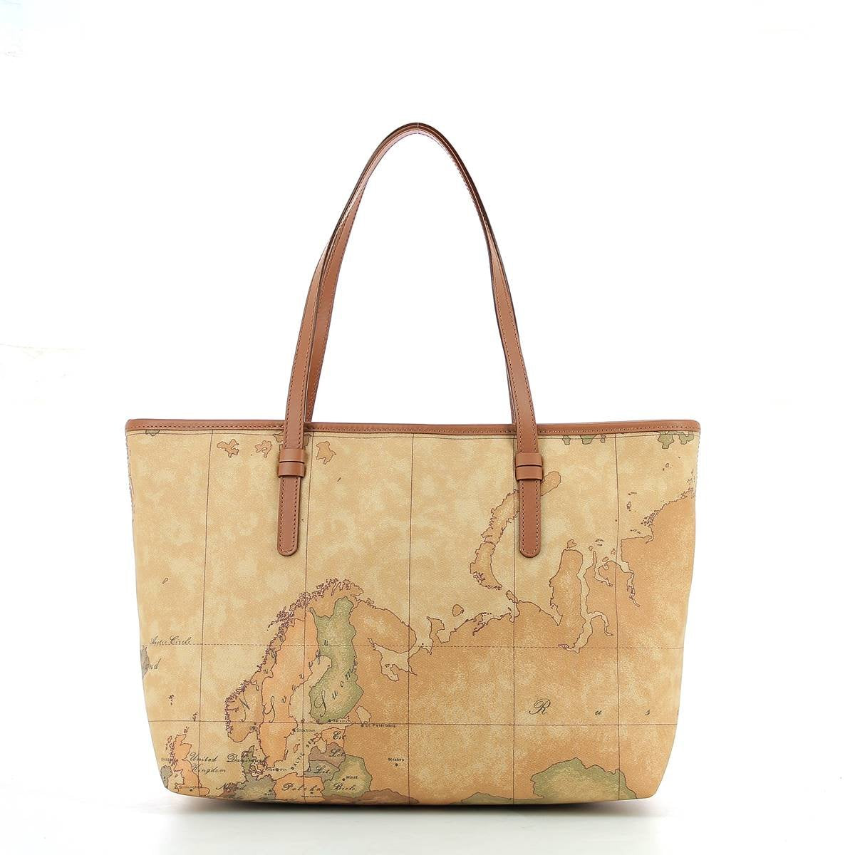 Alviero Martini - Borsa shopper grande Geo Classic D007, Beige