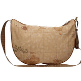 Alviero Martini - Geo Soft tracolla a mezzaluna grande S008, Beige