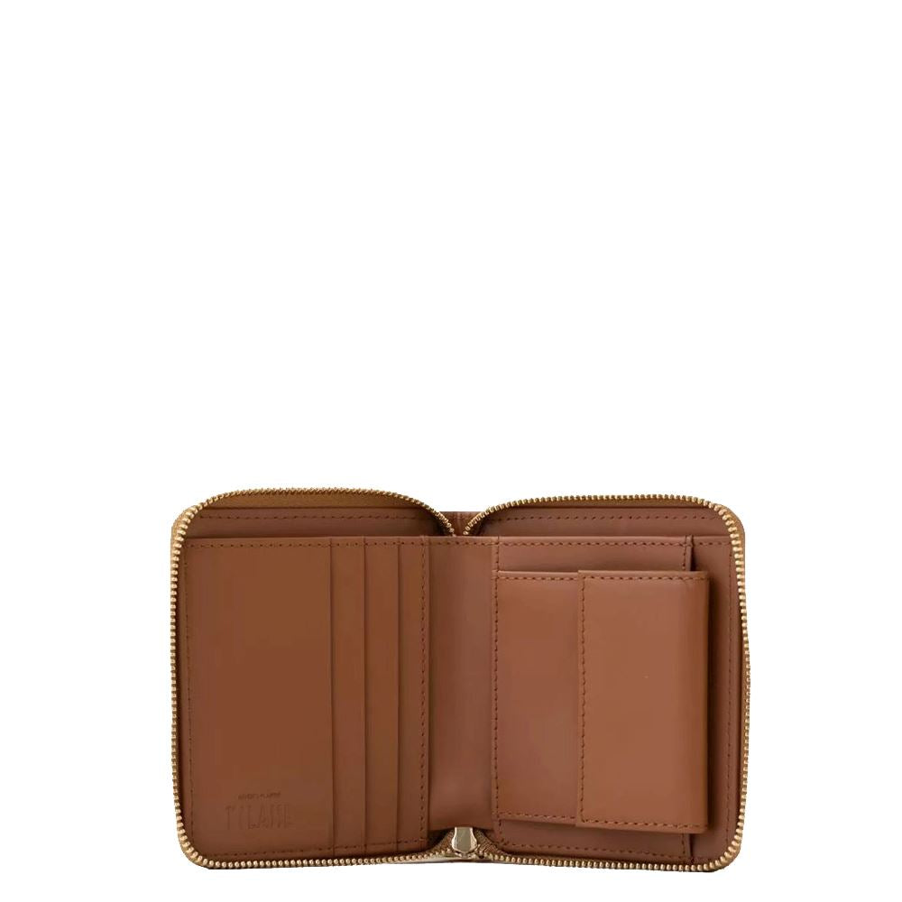 Alviero Martini - W077 Portafoglio piccolo con zip around Geo Classic, Beige