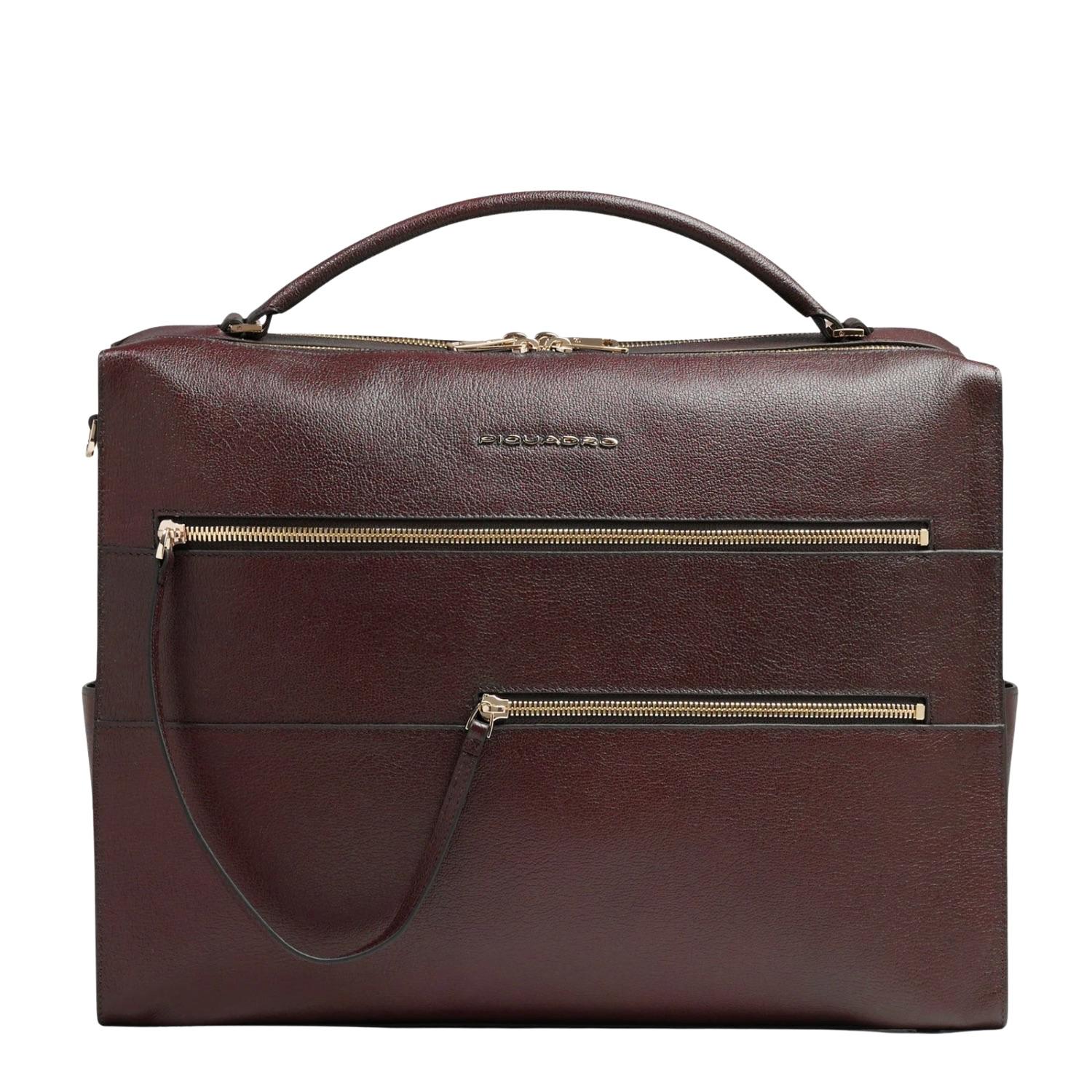 Borsa da lavoro donna porta pc 15,6", Bordeaux