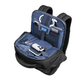 Piquadro - Zaino in tessuto modulare da viaggio porta pc 14', Nero