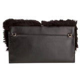Patrizia Pepe - Pochette in pelle e pelo 2V7417/A1RM-K103, Nero