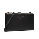 PATRIZIA PEPE - Portafoglio Porta Cellulare Con Tracolla CQ9774 L001 K103 Nero