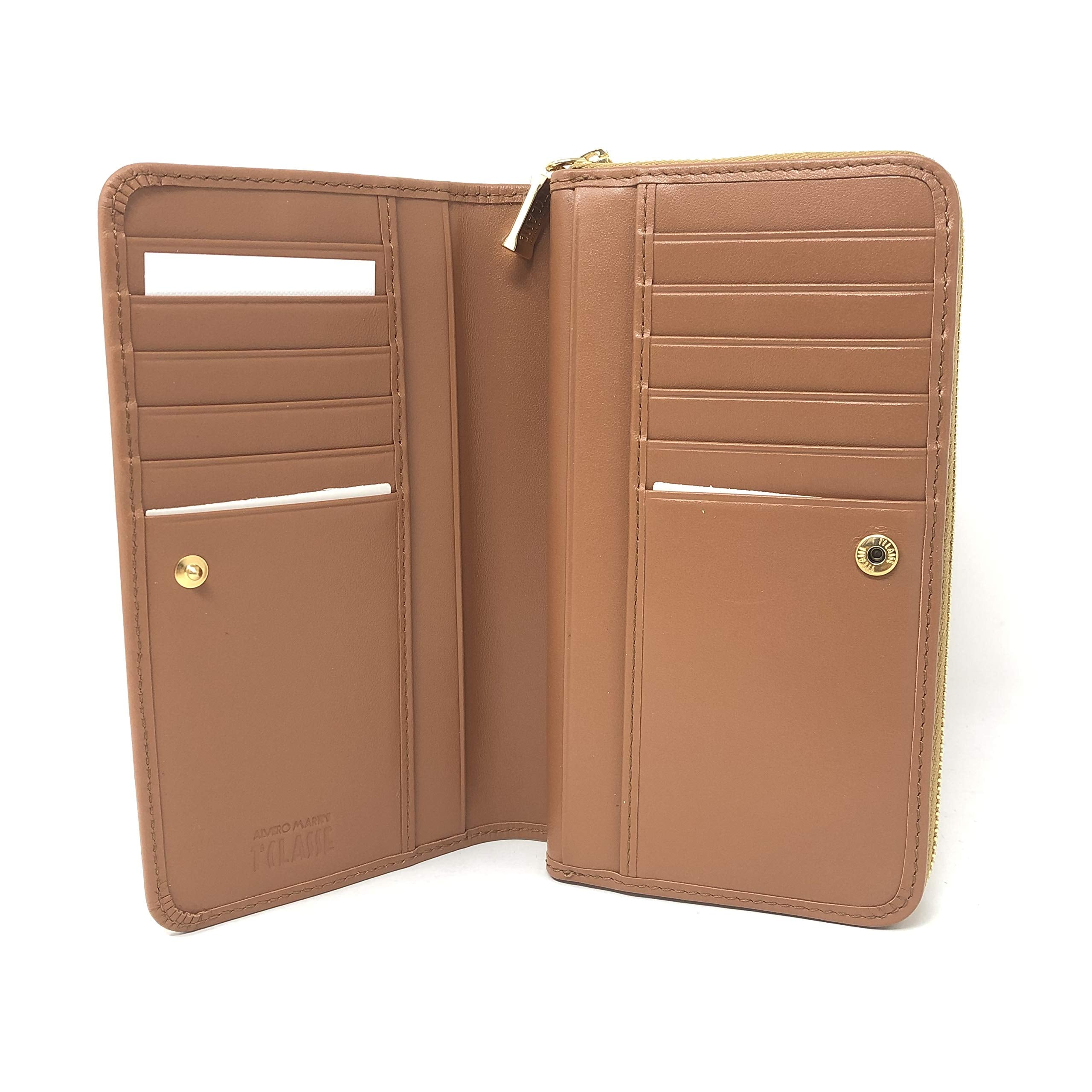 ALVIERO MARTINI 1a CLASSE - Geo Classic Portafogli grande con zip W027