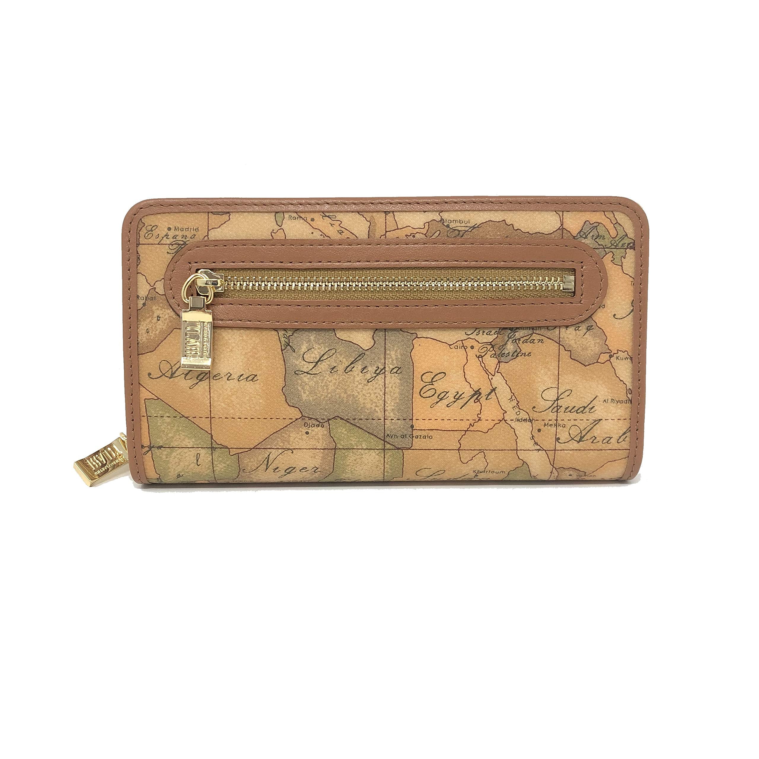 ALVIERO MARTINI 1a CLASSE - Geo Classic Portafogli grande con zip W027