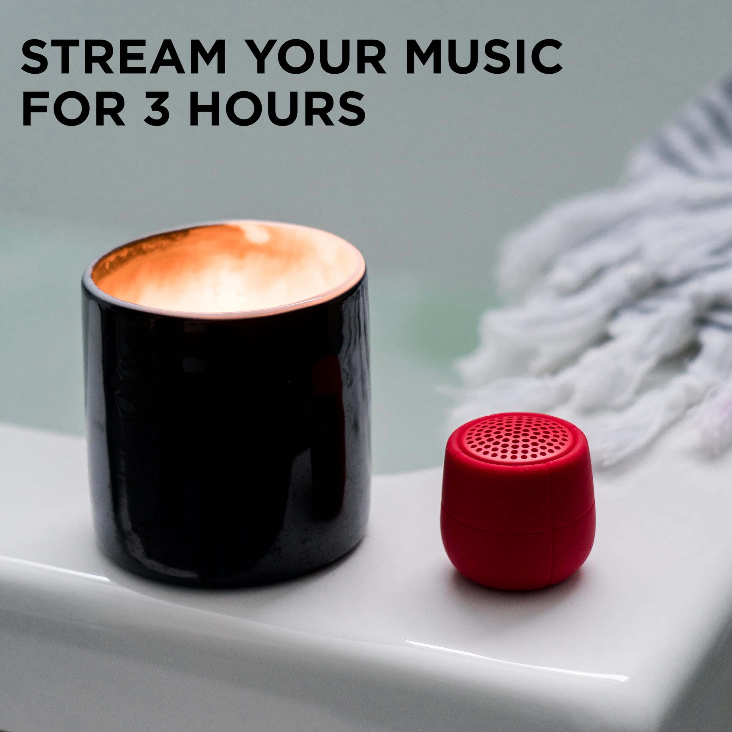 Lexon - Cassa Impermeabile Bluetooth MINO X Bianco