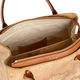 Alviero Martini - Borsa a mano piccola con tracolla Geo Classic E003 Beige