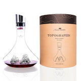 Alaskan Maker - Decanter in vetro borosilicato con topografia, Grand Kenyon