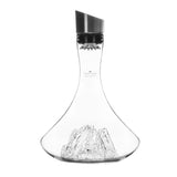 Alaskan Maker - Decanter in vetro borosilicato con topografia Monte Rosa