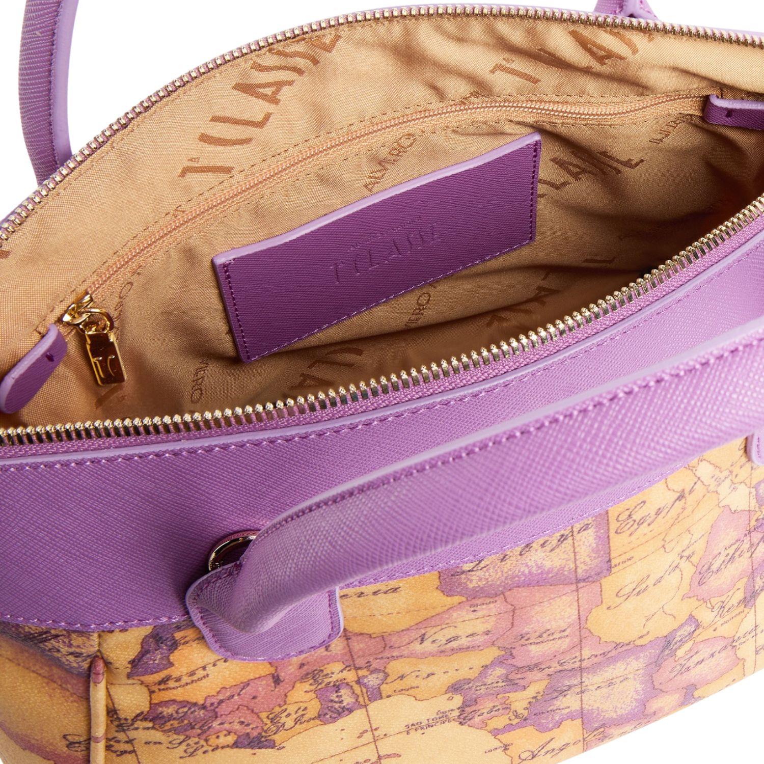Alviero Martini - Geo Bougainville borsa a mano Viola Bougainville, Viola