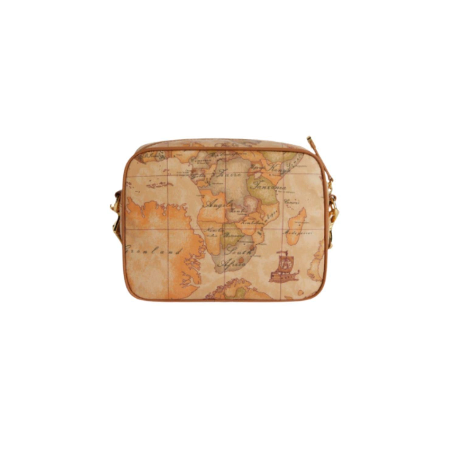 ALVIERO MARTINI - S005 Geo Soft tracolla reporter con portamonete, Beige