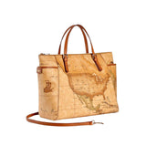 Alviero Martini - Borsa a mano con tracolla Geo Classic E002, Beige