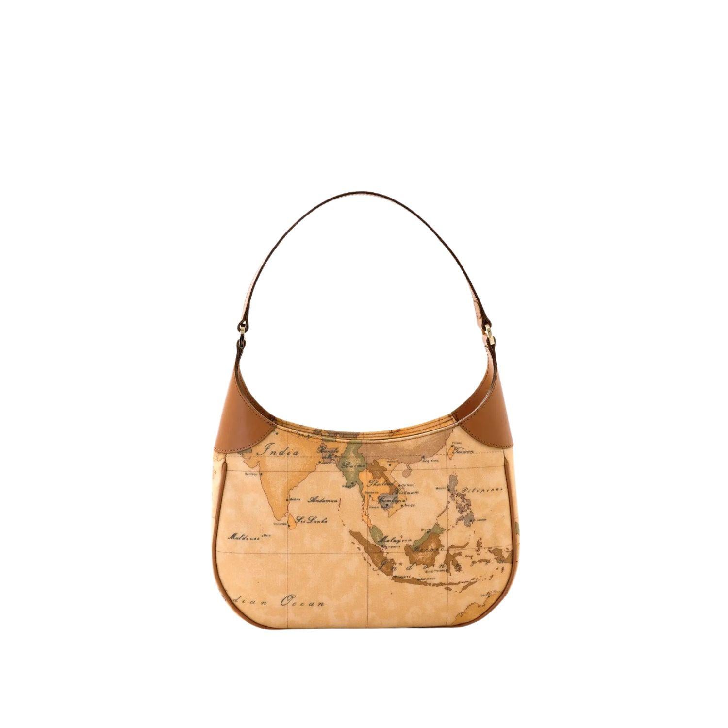 Alviero Martini - Borsa sottospalla hobo Geo Classic, Beige