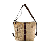 Alviero Martini - Soft borsa sottospalla doppia portabilità, Beige