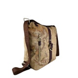 Soft borsa sottospalla doppia portabilità; Burgundy