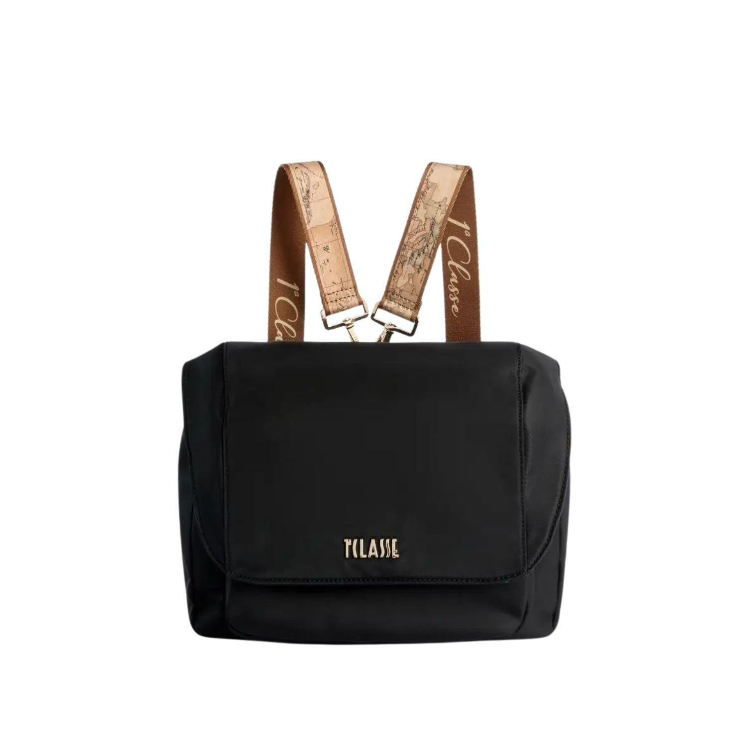 Alviero Martini - Tracolla/zaino Stormy nylon, Nero