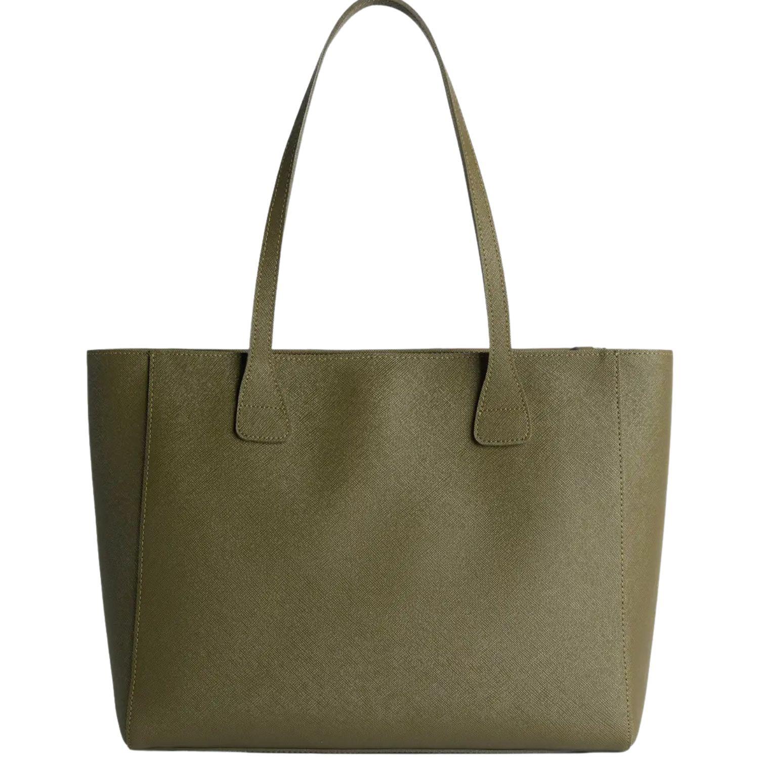 Alviero Martini - Windy City borsa shopping grande, Verde Muschio
