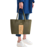 Alviero Martini - Windy City borsa shopping grande, Verde Muschio