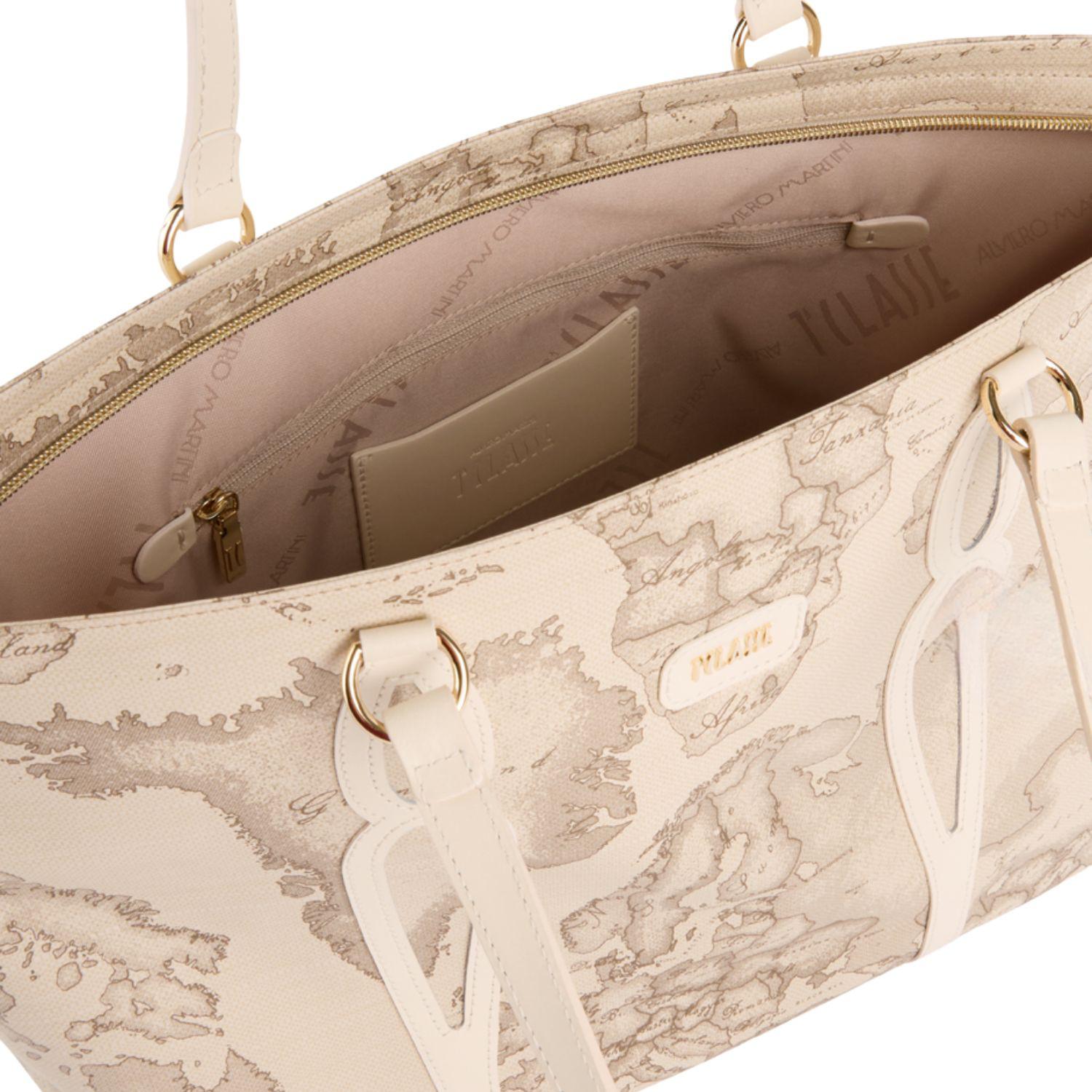 Alviero Martini - Soft Petals borsa shopping, Geo Safari