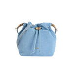 Alviero Martini -Tribal Leather borsa secchiello, Azzurro