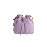 Alviero Martini -Tribal Leather borsa secchiello, Ametista, Viola