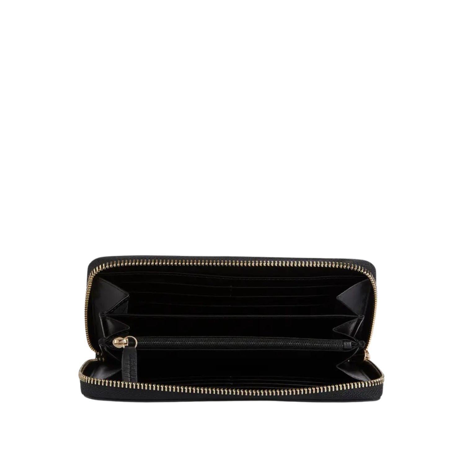 Alviero Martini - Portafoglio Windy City zip around, Nero