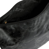 Alviero Martini - Tracolla a mezzaluna media Geo Soft S007, Nero