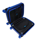 Piquadro - Trolley cabina slim policarbonato 4 ruote, Blu Elettrico