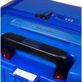 Piquadro - Trolley medio espandibile in policarbonato 4 ruote, Blu elettrico
