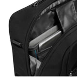 Piqaudro - Cartella con ruote porta computer Brief2, Nera