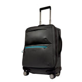 Piquadro - Trolley cabina in tessuto gommato, Nero