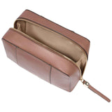 Piquadro - Beauty case donna in pelle, Marrone