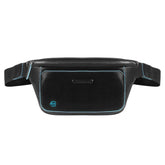 Piquadro - Marsupio in pelle Blue Square, Nero