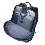 PIQUADRO - Zaino medio porta computer e porta iPad Blue Square, Blu