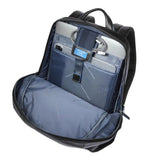 Piquadro - Zaino medio porta computer e porta iPad Blue Square, Nero