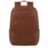 Piquadro - Zaino porta computer e porta iPad Black Square, Cuoio