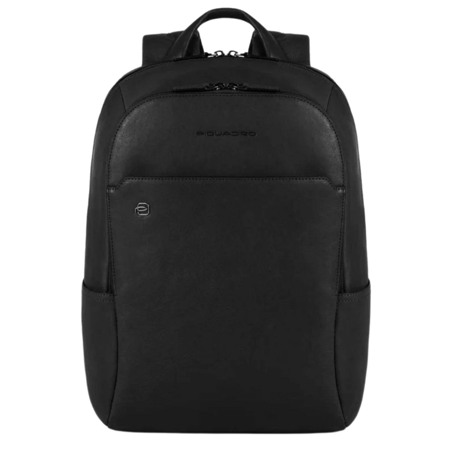 PIQUADRO - Zainetto porta computer e porta iPad Black Square Nero