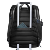 Piquadro - Zaino grande porta pc 15.6 in pelle Blue Square, Nero