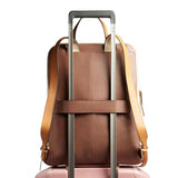 Piquadro - Zaino donna porta pc 15.6" espandibile, Marrone