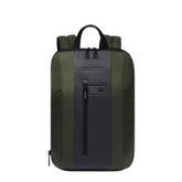 Piquadro - Zaino sottile porta pc 14" in tessuto riciclato, Verde