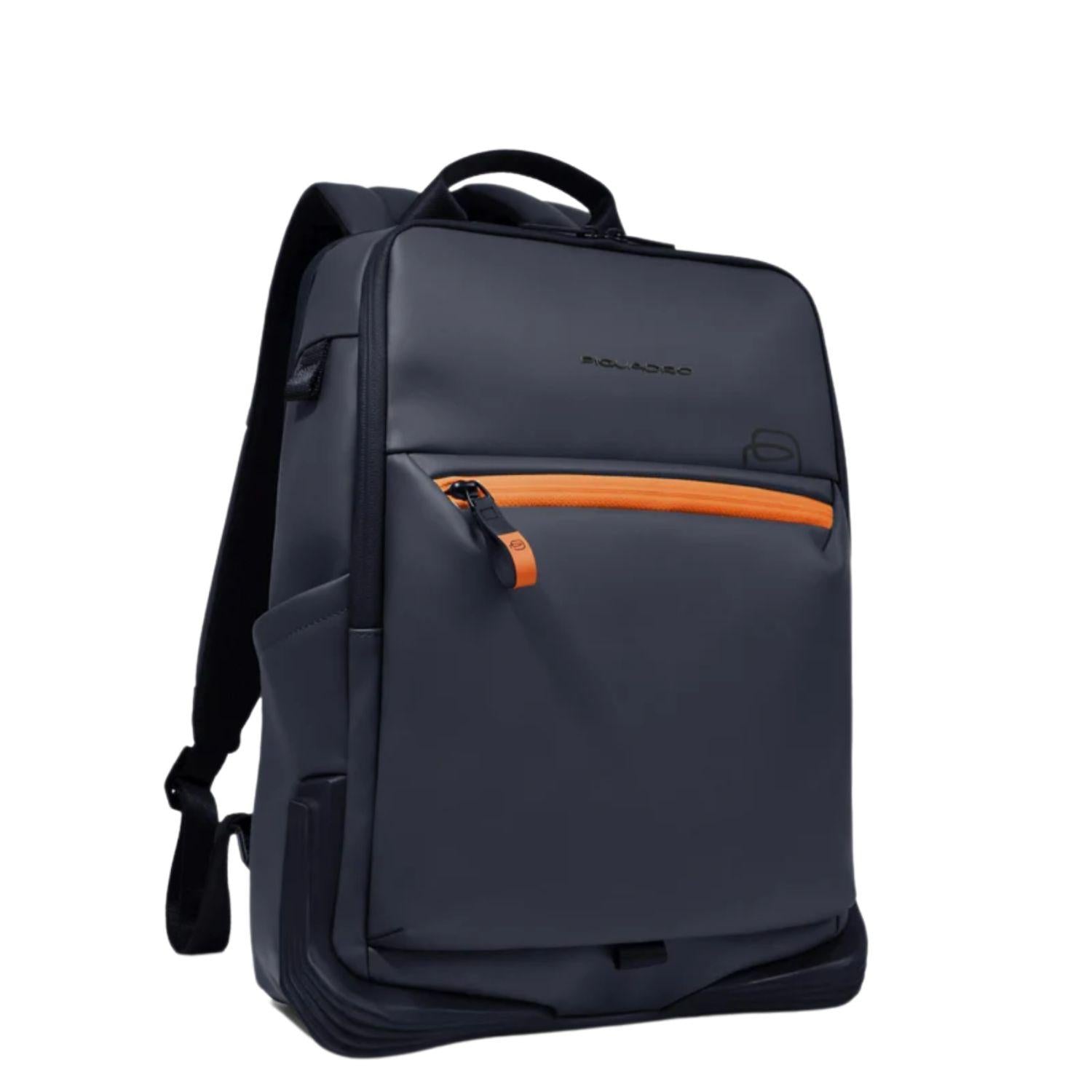 Piquadro - Zaino porta PC da 14 impermeabile Piquadro C2OW, Blu